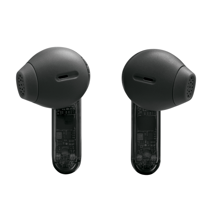 JBL Tune Flex 2 Ghost Edition - Ghost Black - True Wireless Noise Cancelling Earbuds - Back image number null